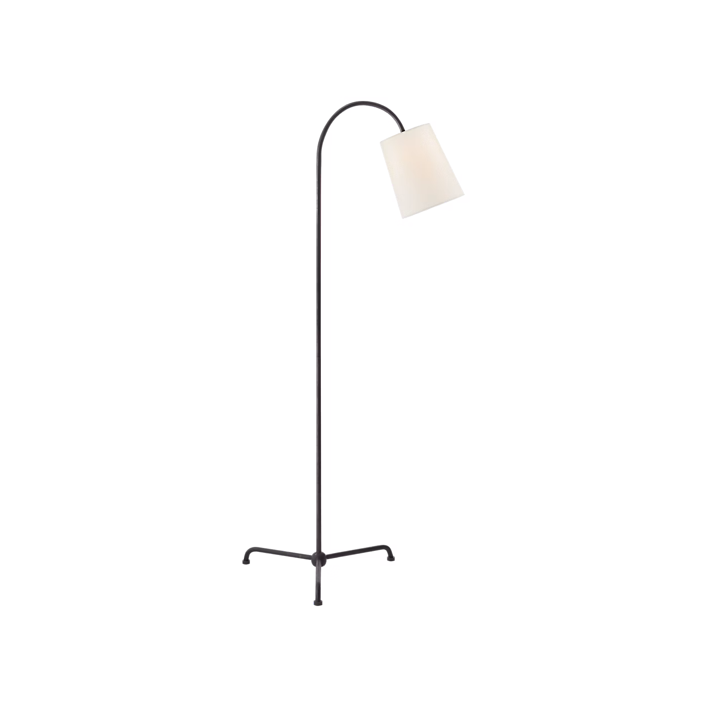 Ming Floor Lamp in Gilded Iron - Image 5