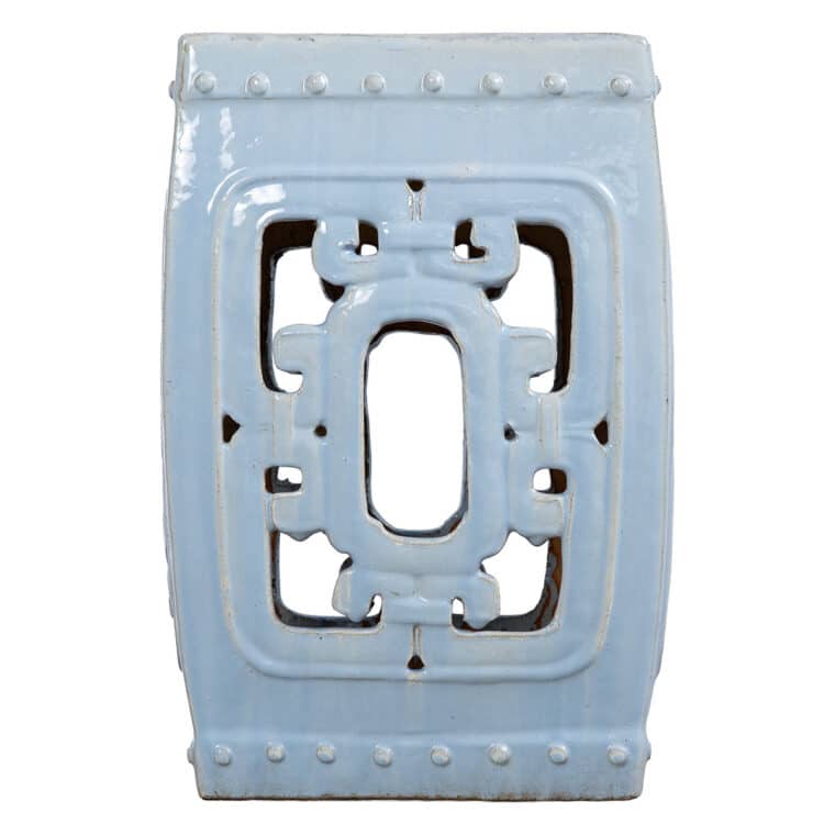 Square Ceramic Garden Stool - Image 16