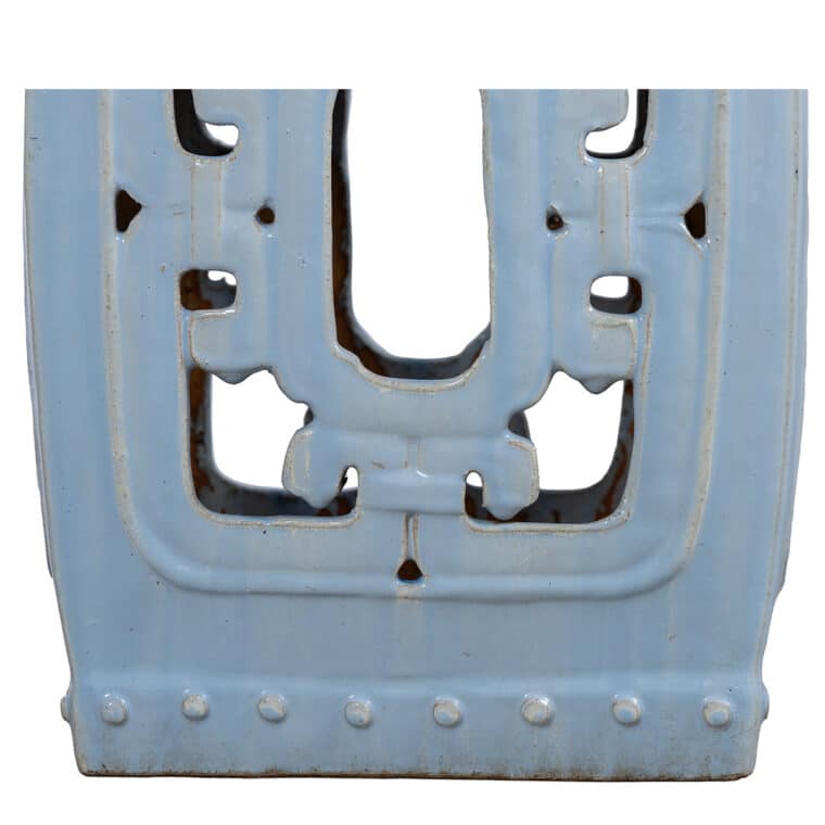 Square Ceramic Garden Stool - Image 17