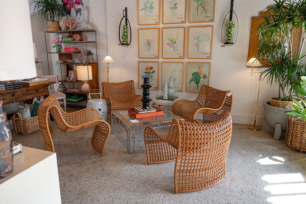 Della Caned Occasional Chair - Image 9