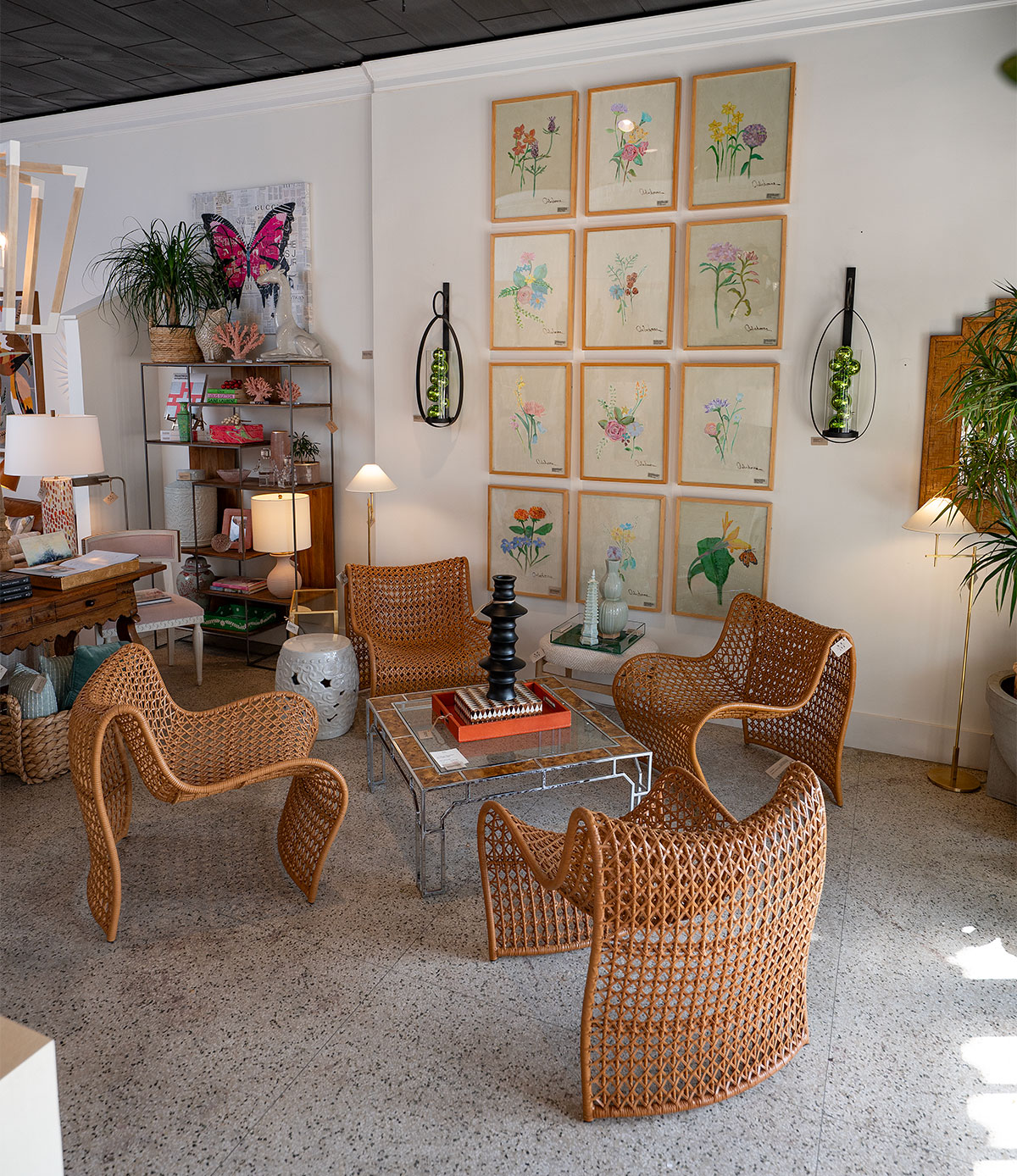 Della Caned Occasional Chair - Image 10