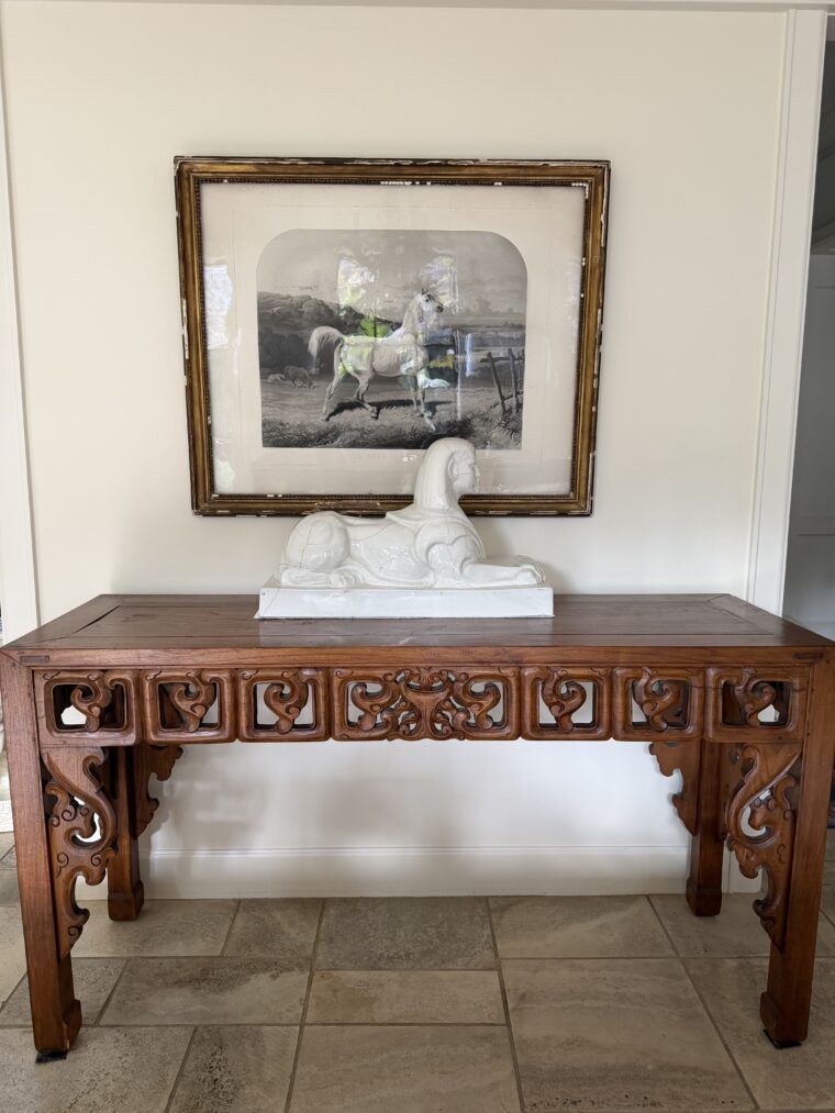 Antique French Porcelain Sphinx - Image 8