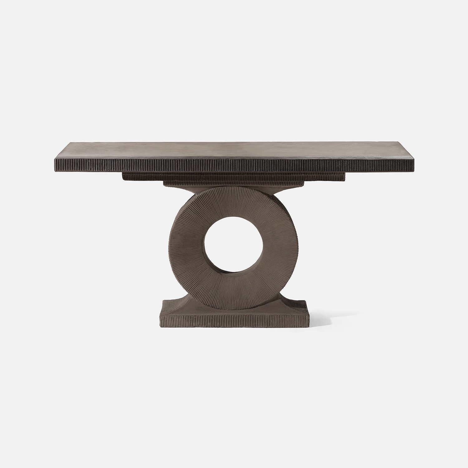 Outdoor Ring Concrete Console - Image 5