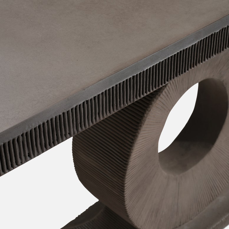 Outdoor Ring Concrete Console - Image 7