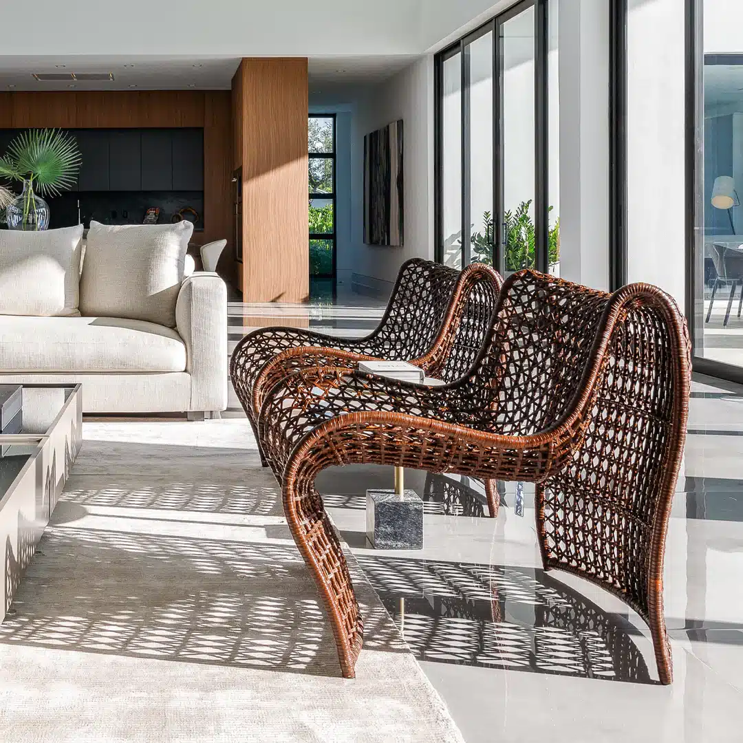 Della Caned Occasional Chair - Image 2