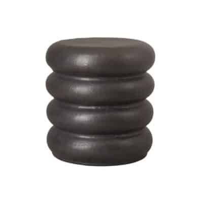 Ribbed Ceramic Garden Stool