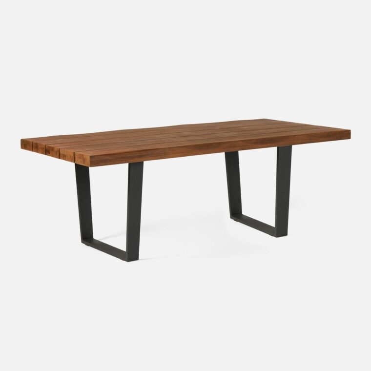 Outdoor Live Edge Farm Dining Table