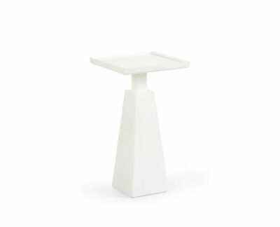 Bacchus Side Table, customizable in any color - close-up showcases its sleek design and versatility for any space.