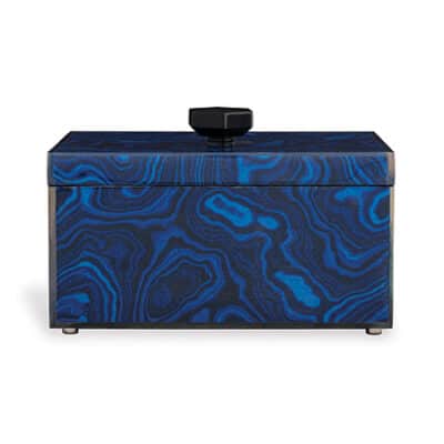 Faux Malachite Box