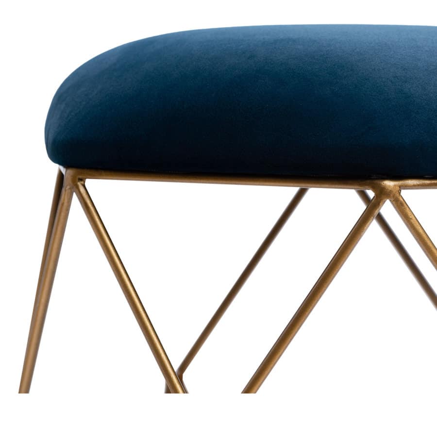 Gwen Fig and Gold Stool