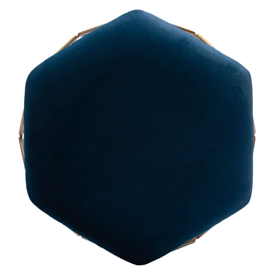 Gwen Fig and Gold Stool