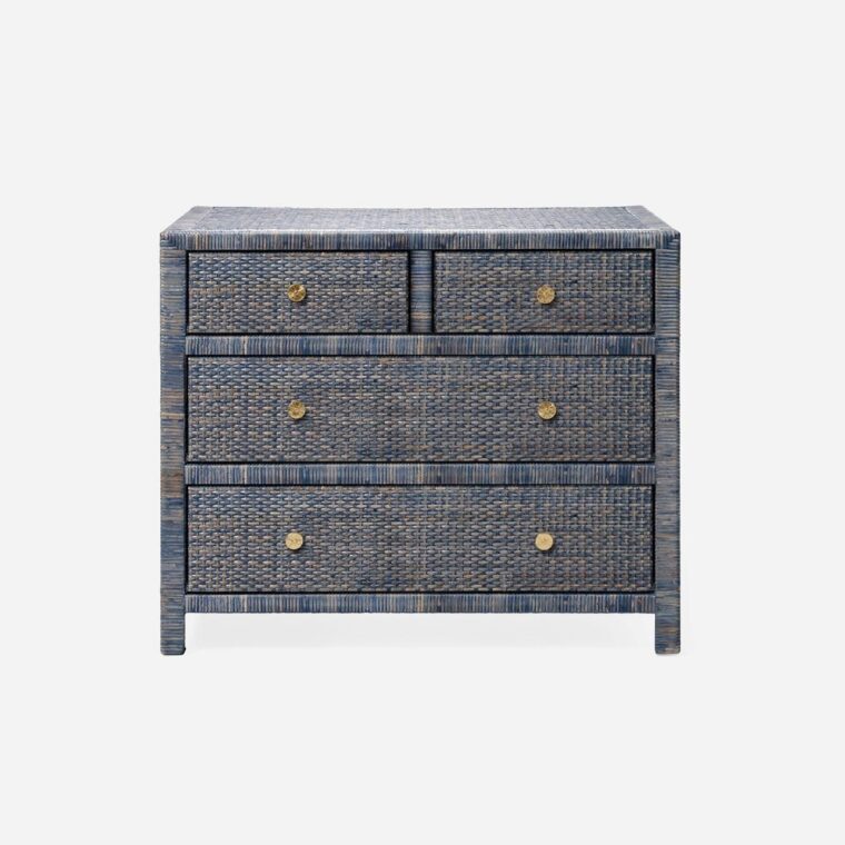 Extra Small Single Dresser in Wrapped Peeled Rattan - Image 6