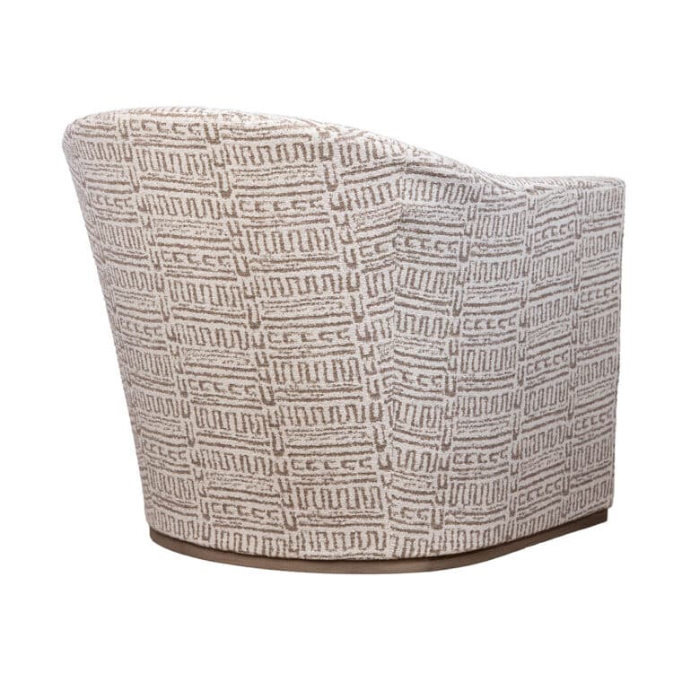 Alexander Swivel Tribal Print Chair - Image 3