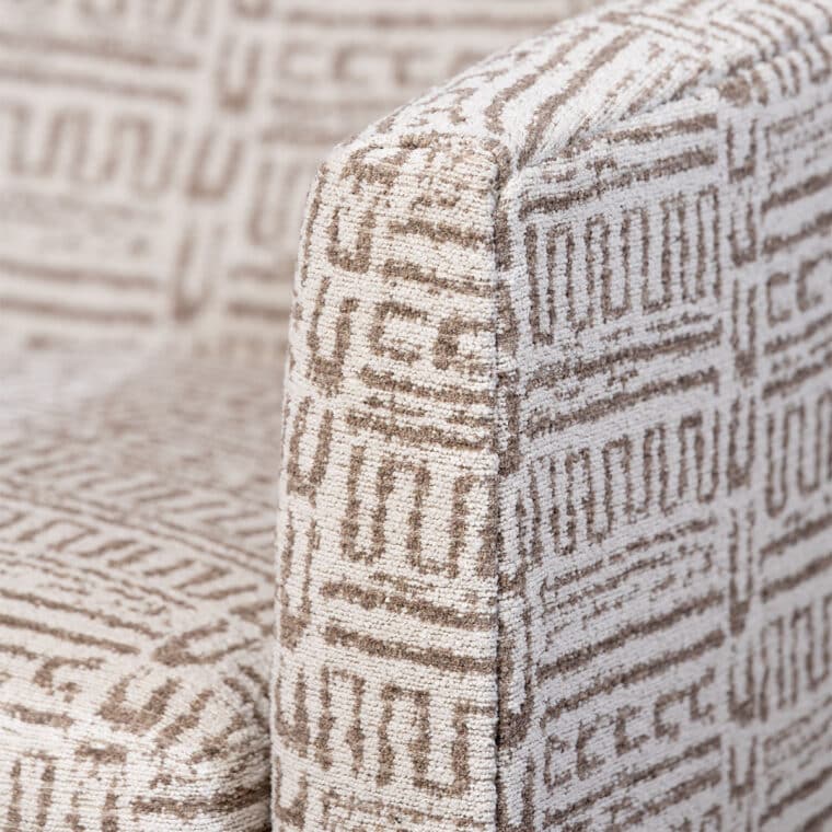 Alexander Swivel Tribal Print Chair - Image 5