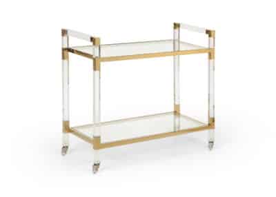 Lauren Acrylic Bar Cart