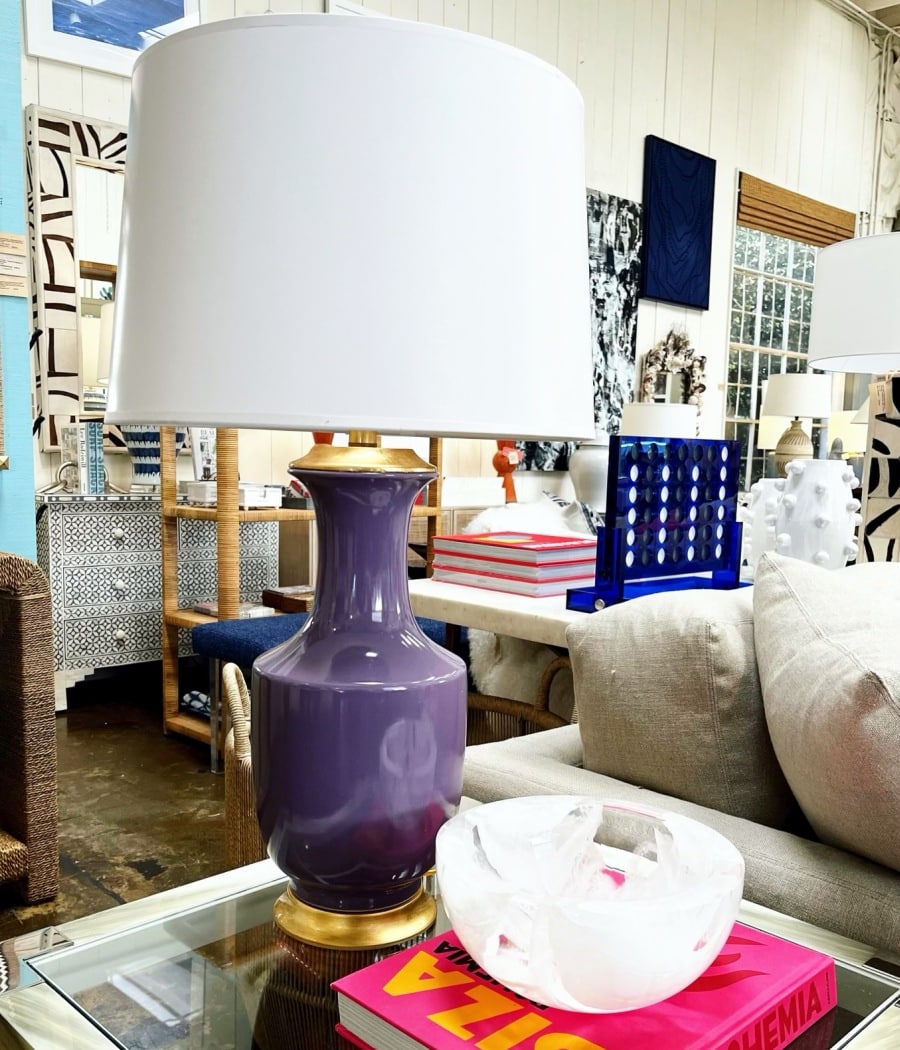 Porcelain Ginger Jar Table Lamp
