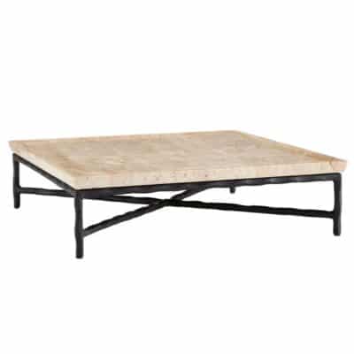 Beck Large Travertine Tray