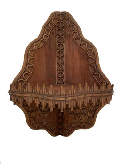 Vintage Bamboo Decorative Shelf