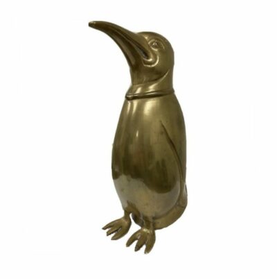 Vintage Mid-Century Brass Penguin