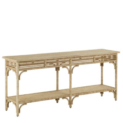 Large Abaca Rope Console