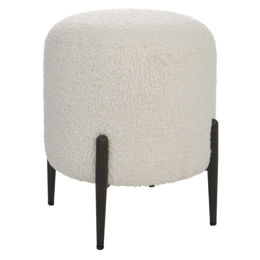 Rhone Faux Shearling Ottoman