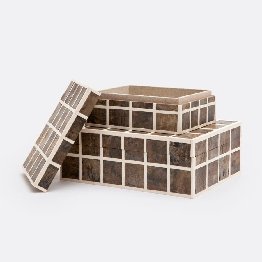 Natural Horn and Bone Boxes