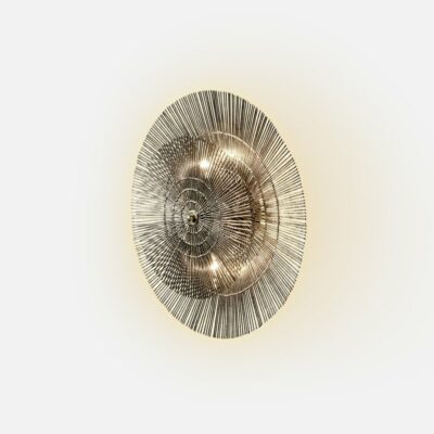 Diffused Iron Ray Sconce