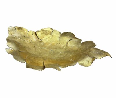 Laquered Gold Leaf Centerpiece