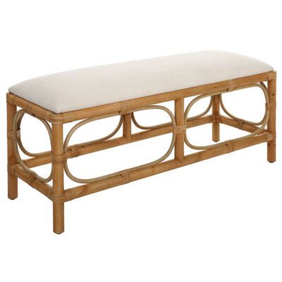 Rattan Shore Bench