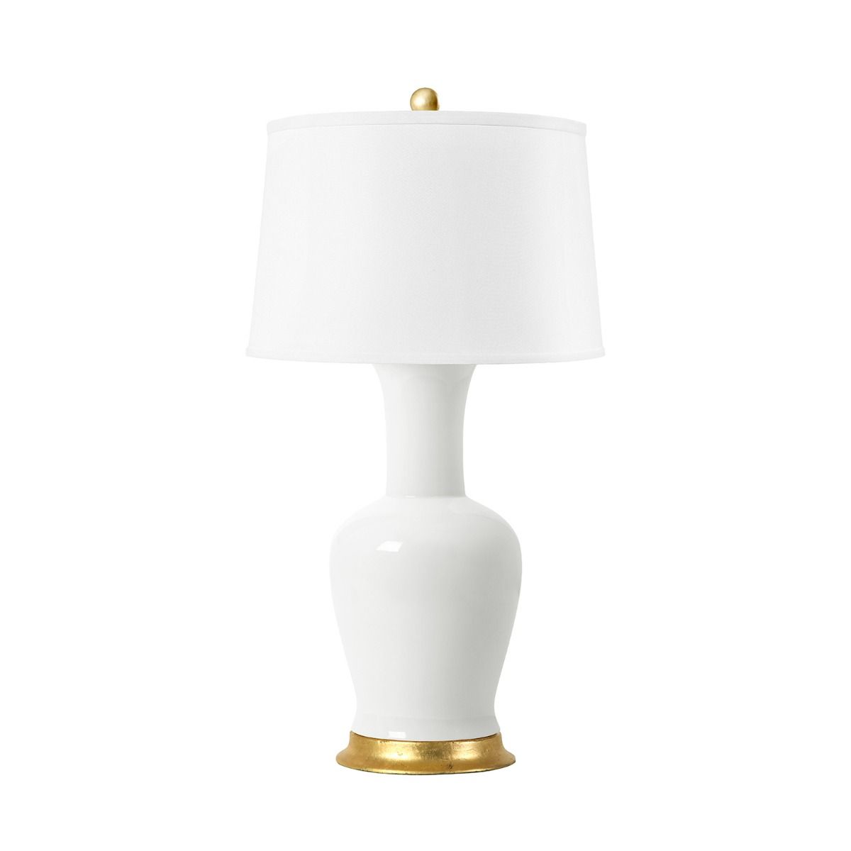 Woods Porcelain Glazed Table Lamp