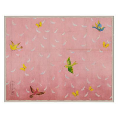 Paule Marrot Feathers Print Art