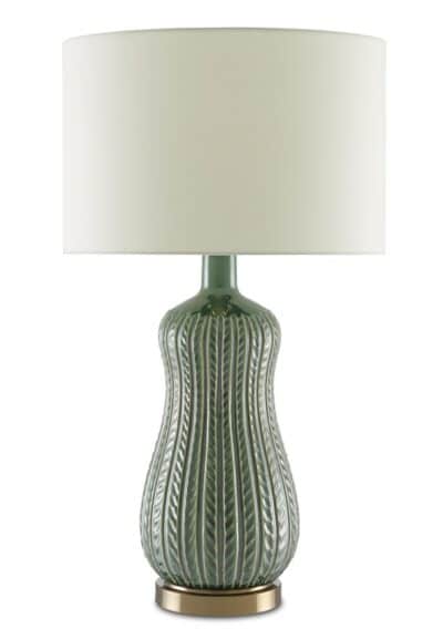Leafy Green Trellis Table Lamp