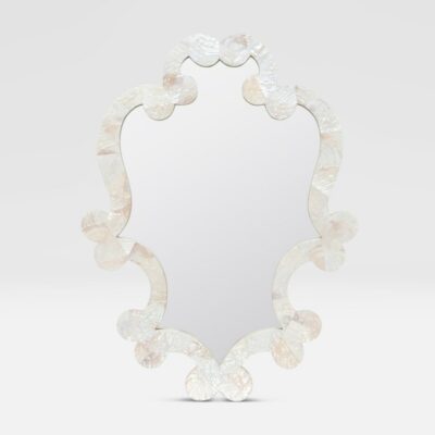 Ornate Kabibe Shell Mirror