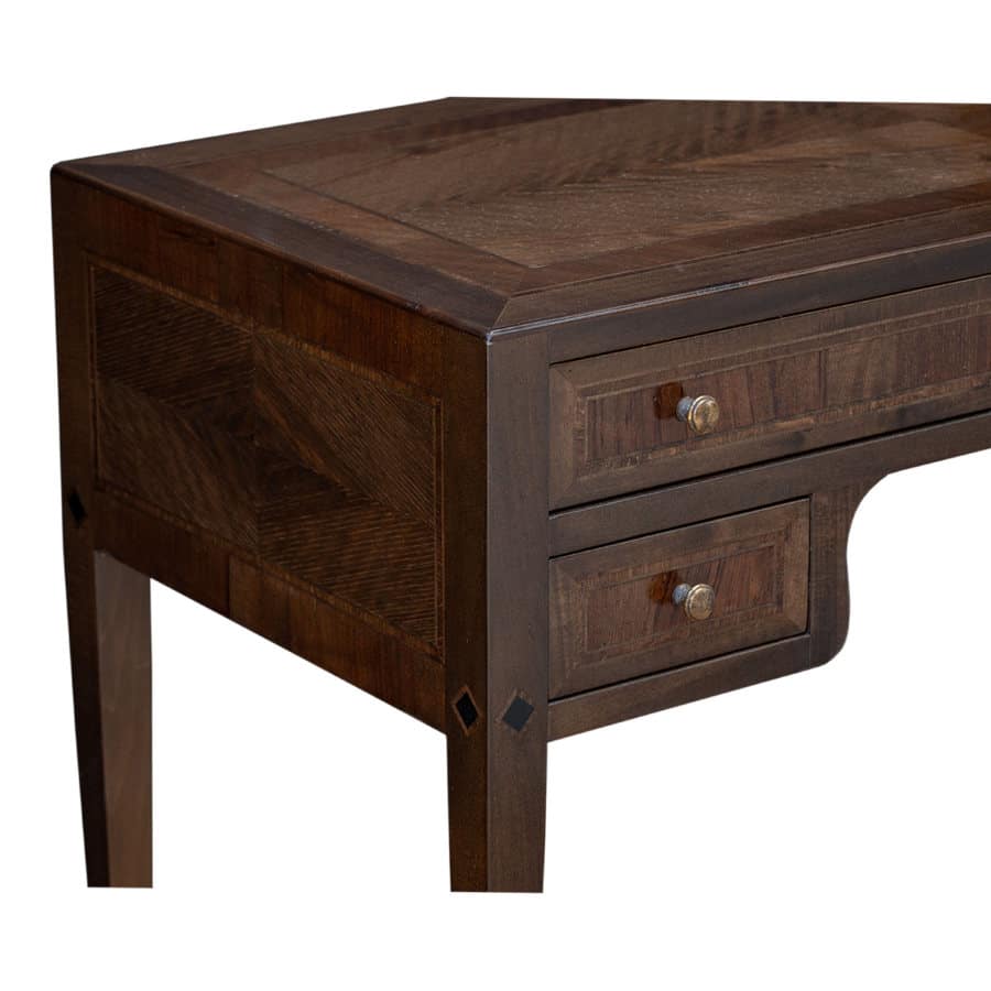 Louis XVI Style Italian Walnut Desk