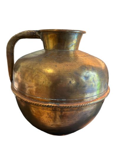 Vintage African Brass Jug 1