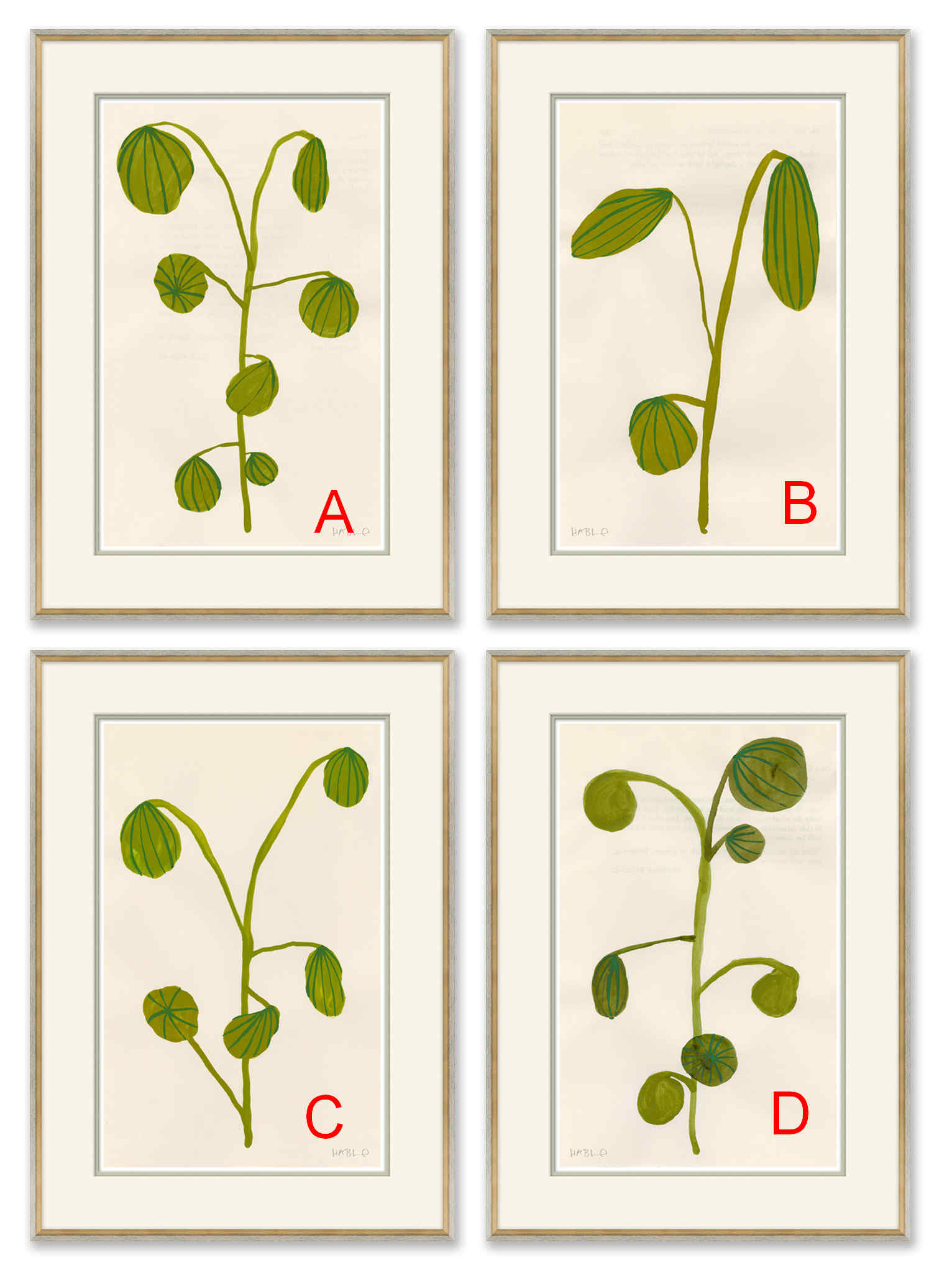 Fruity Botanical Print