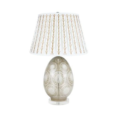 Flora Table Lamp with Acanthus Shade