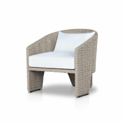 Outdoor Wicker Three Leg Chair