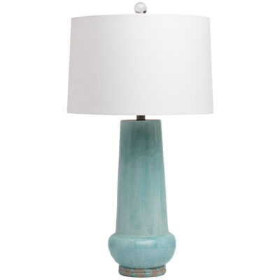 Lute Cyprus Blue Ceramic Lamp