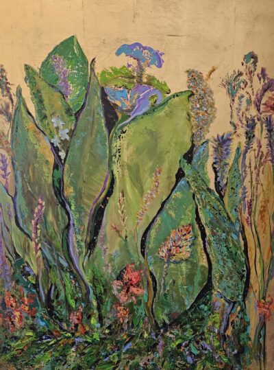 Golden Garden Original Art