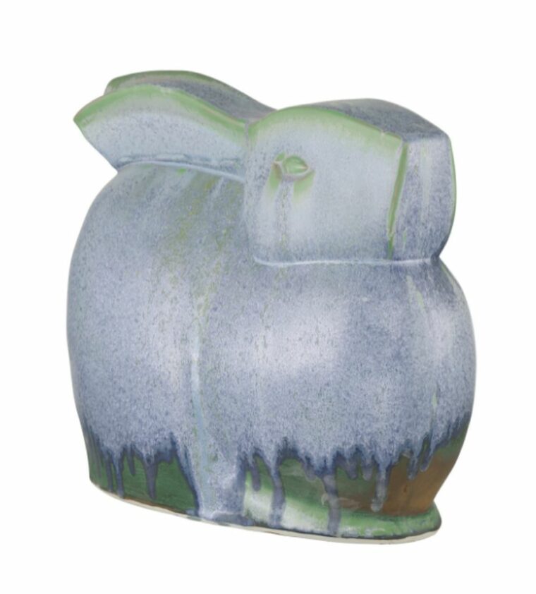 Lapine Blue Porcelain Object - Image 3