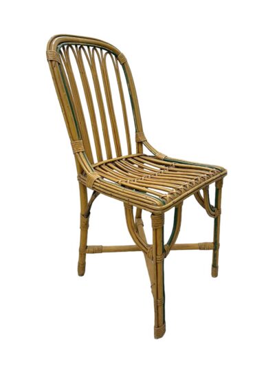 Vintage French Bistro Bamboo Cafe Chair