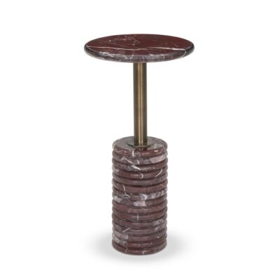 Stacked Marble Side Table