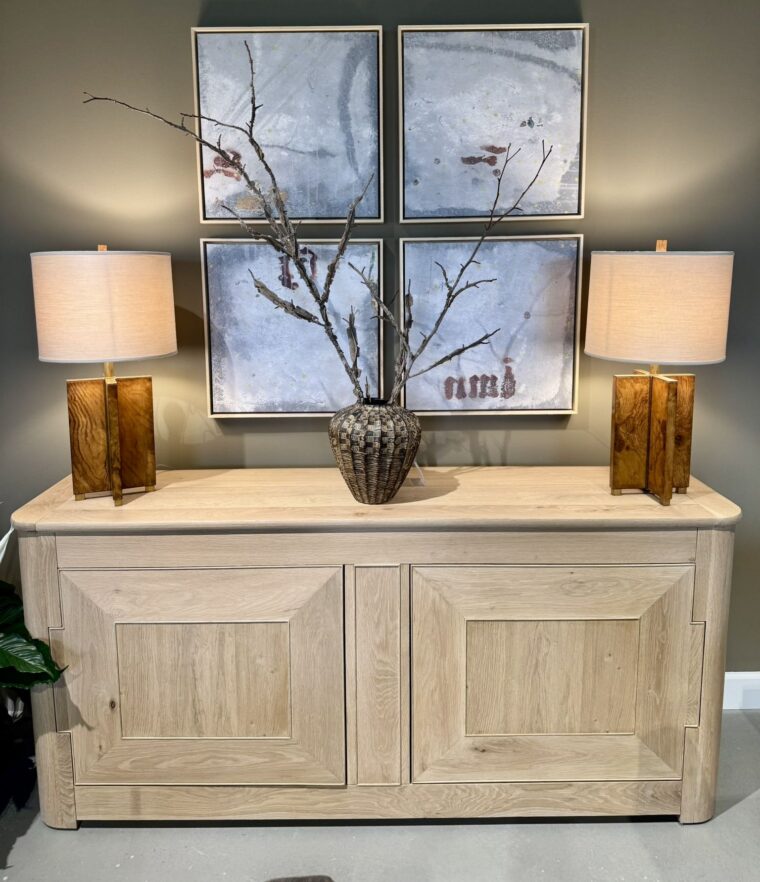 Natural Wooden Buffet - Image 8