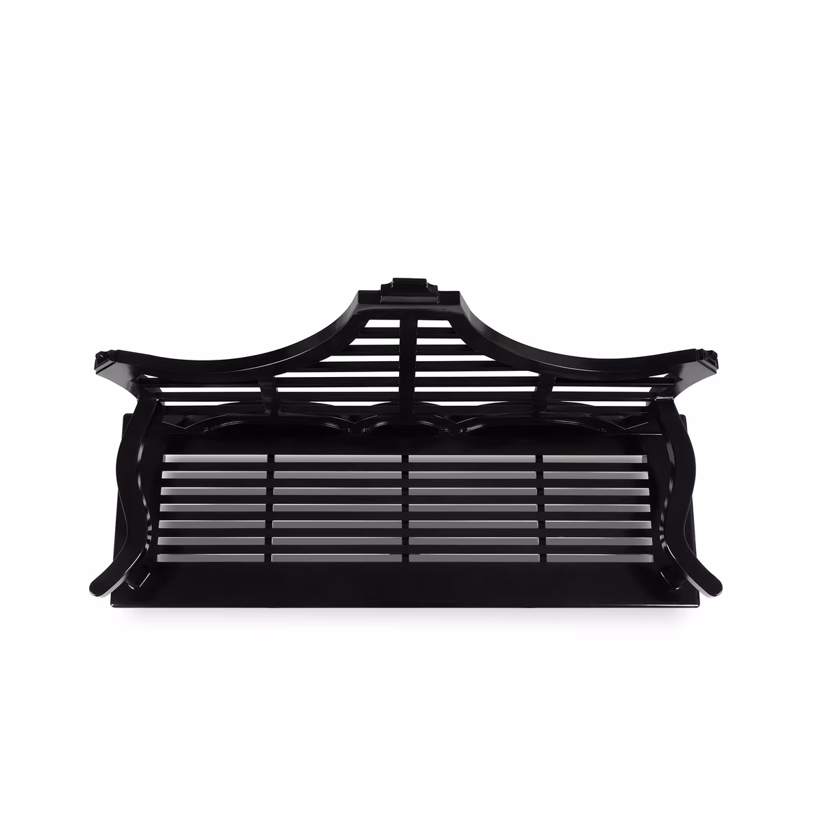 Whimsical Metal English Garden Bench - Image 12