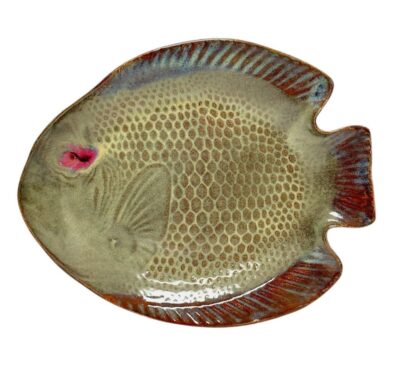 Vintage Ceramic Fish Platter
