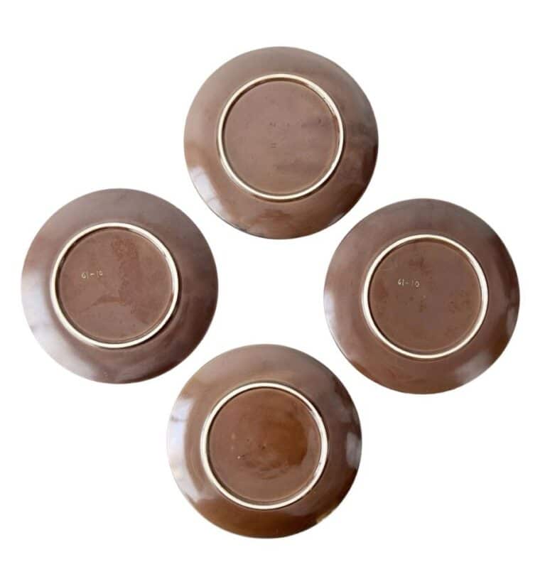 Set of 4 Vintage Mid-Century Italian Plates - Image 2