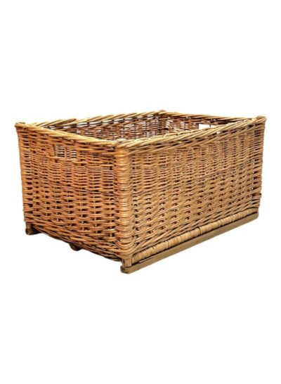 Vintage French Wicker Basket