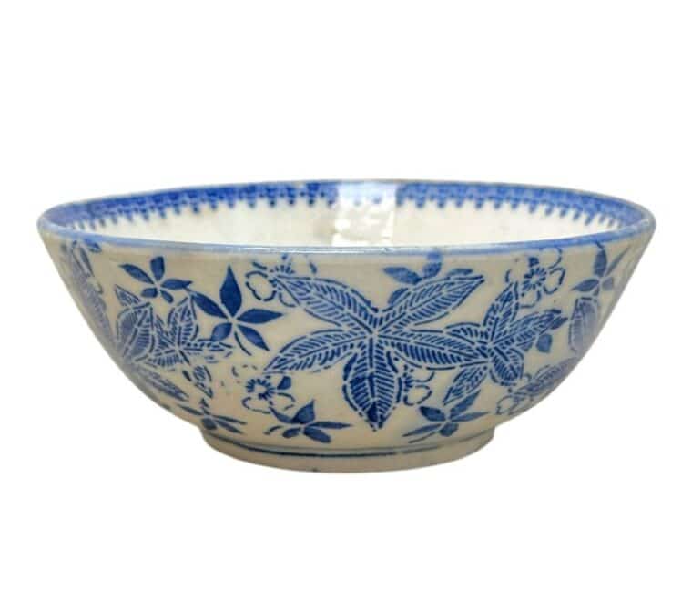 Vintage Blue and White Petite Bowl - Image 4
