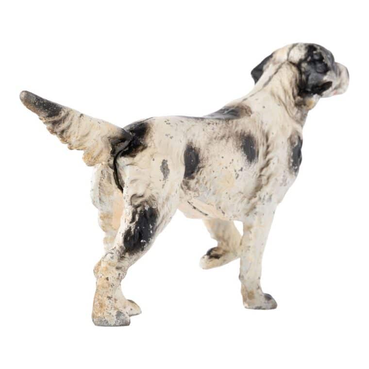 Vintage Metal Painted Springer Spaniel - Image 4